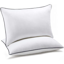 Manufacturer wholesale  high quality super soft goose /duck down feather microfiber pillow